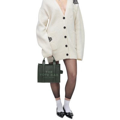 THE LEATHER SMALL TOTE BAG